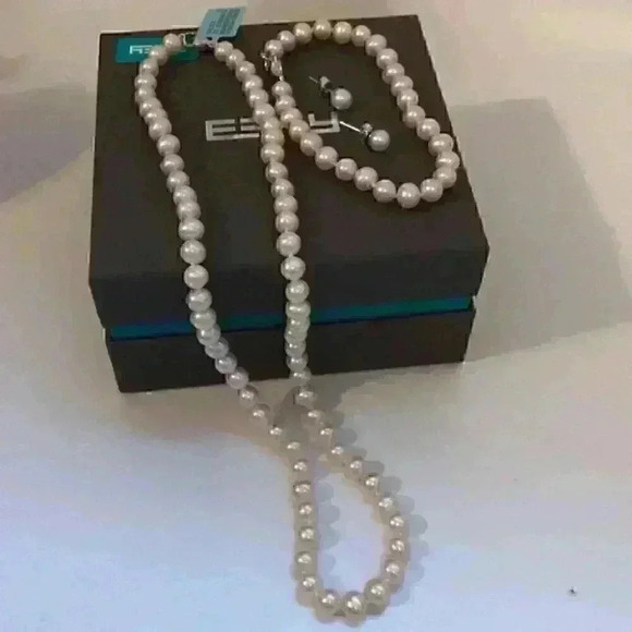Effy Authentic New 3 Piece Pearl Set - Picture 1 of 16